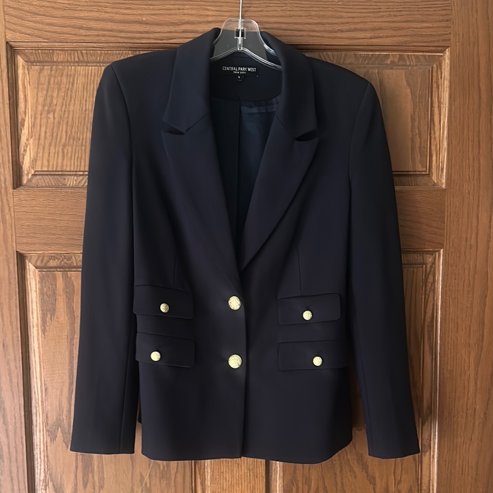 Central Park West Navy Blazer